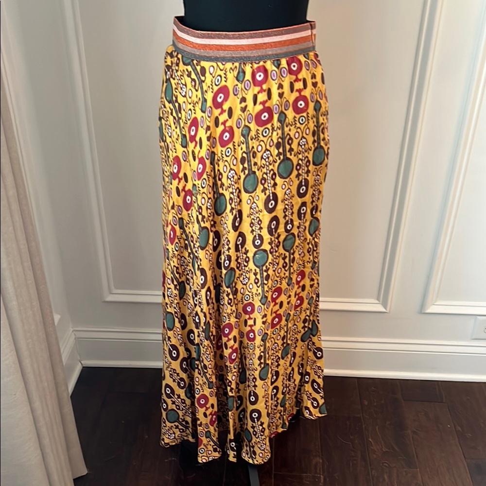 Colorful Patterned Women's Skirt